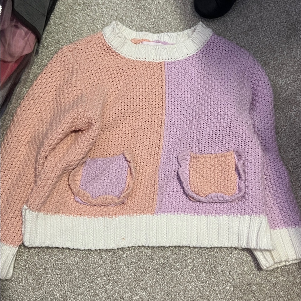 Design History Pastel Knit Sweater
